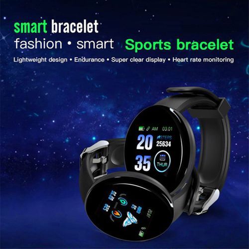 D18 Bluetooth 1.3 R Inch IP65 Waterproof Smart Watch Fitness