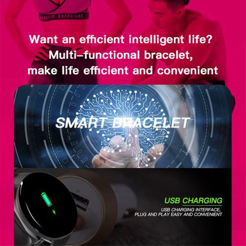 D18 Bluetooth 1.3 R Inch IP65 Waterproof Smart Watch Fitness