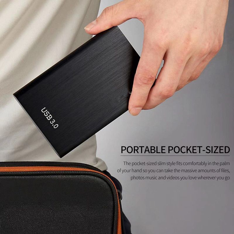 4tb Portable External Hard Drive Usb3.0 Hdd 2.5 Inch 1tb