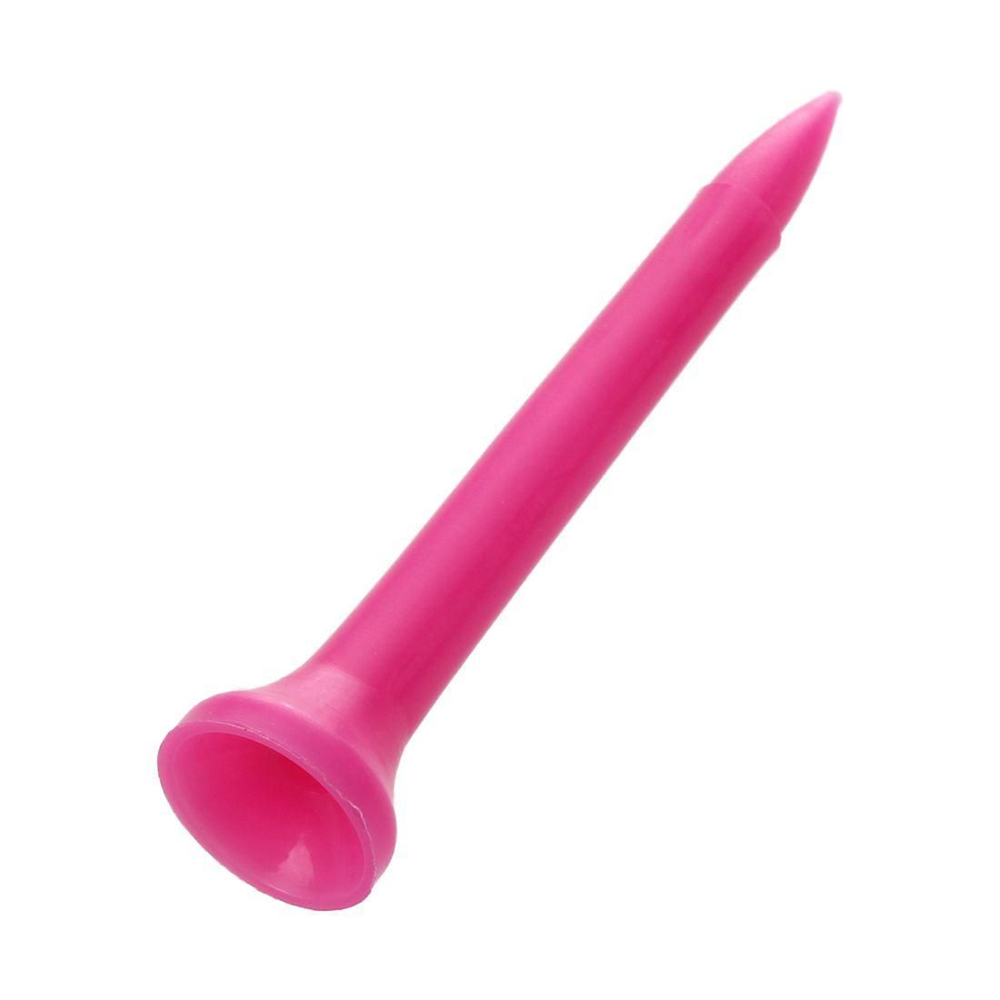 100 pcs Golf Tees 54 mm Plastic Mixed Color