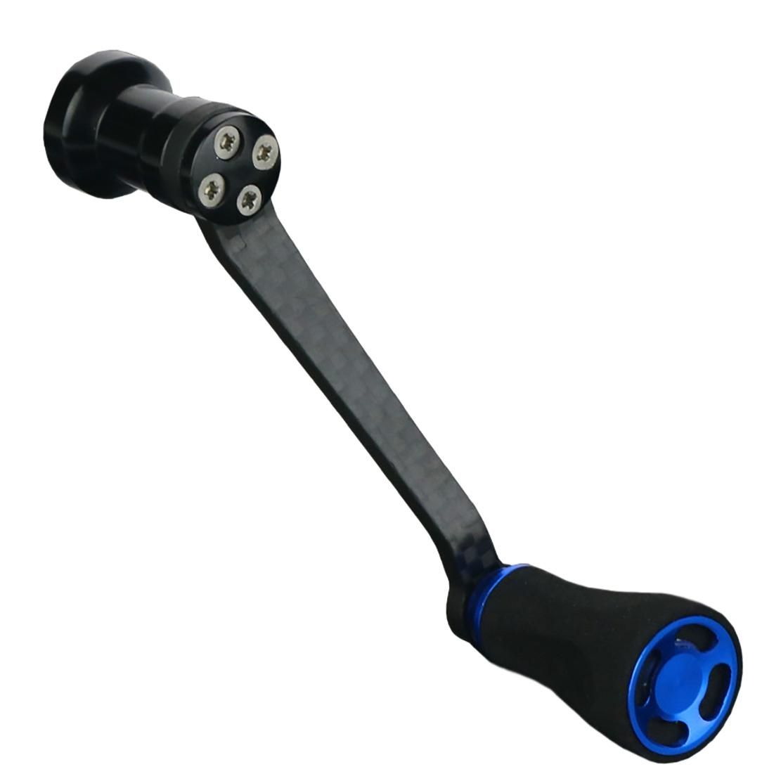 Carbon Fiber Fishing Reel Rocker Single Rocker Arm,Blue,D