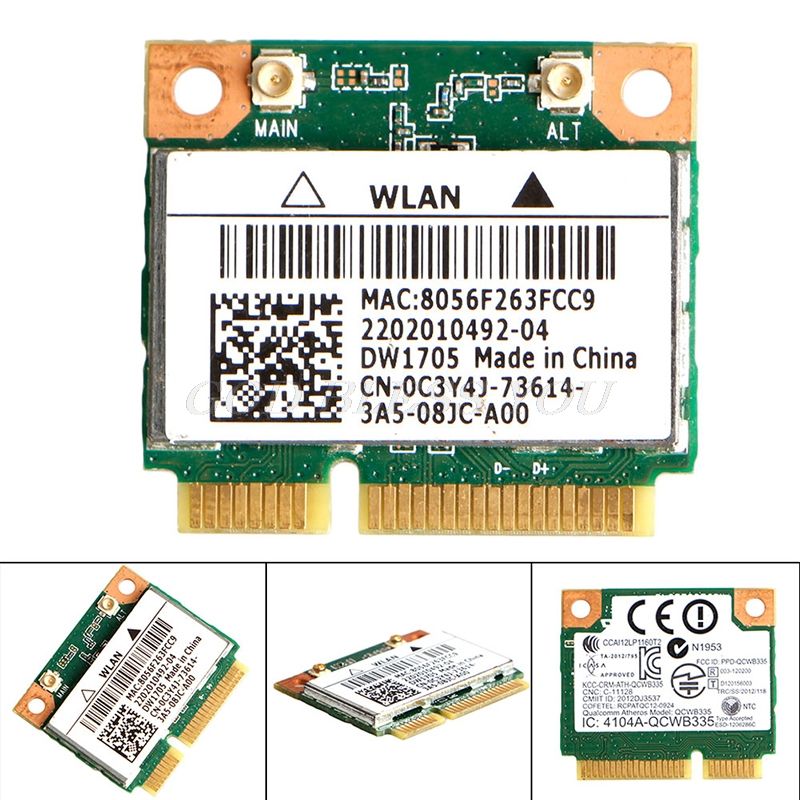 Wifi Wireless For Intel Qualcomm Atheros QCWB335 Mini Card