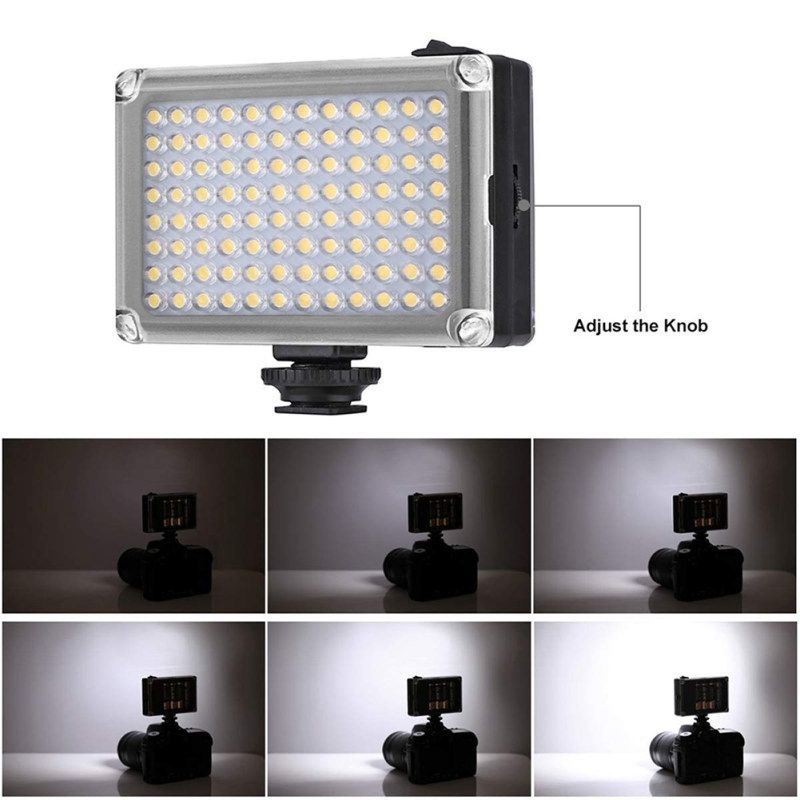 96-LED Video Light Photo Studio Hot Shoe Fill Lamp For DSLR-
