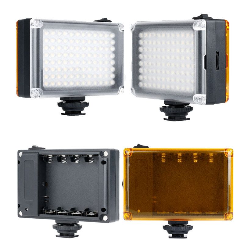 96-LED Video Light Photo Studio Hot Shoe Fill Lamp For DSLR-