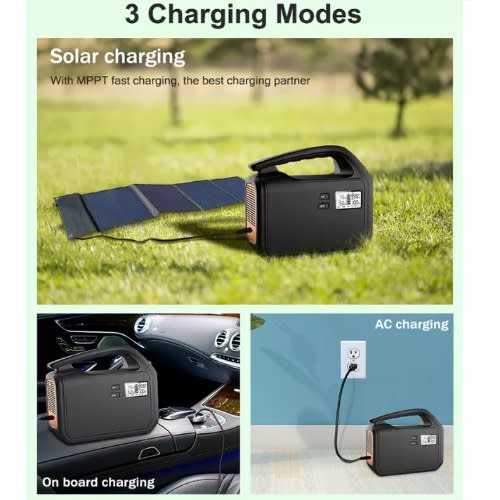 Solar Power Portable Generator-  150w - 42000mAh
