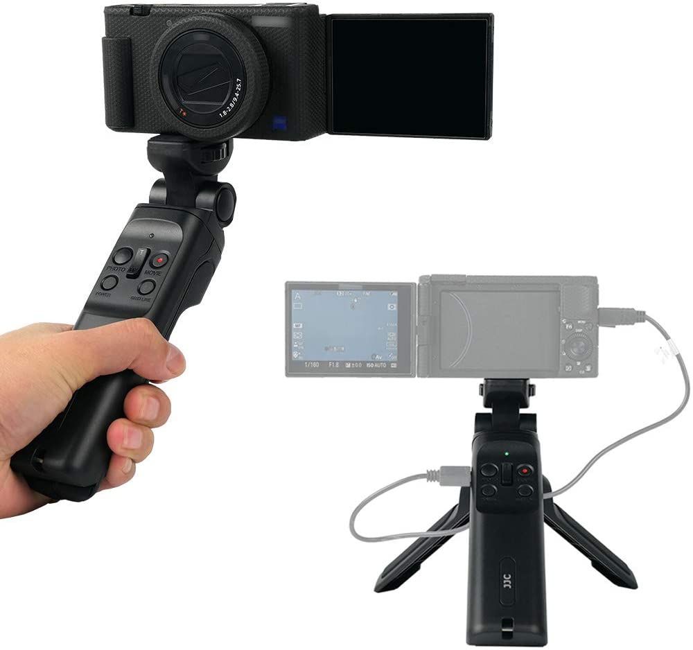 Wired Remote Shooting Grip Mini Tripod For Sony RX100 III IV V VA VI VII ZV-1 A6500 A6400 A6300 A6100 A7RIV A7III A7IV HDR-CX405