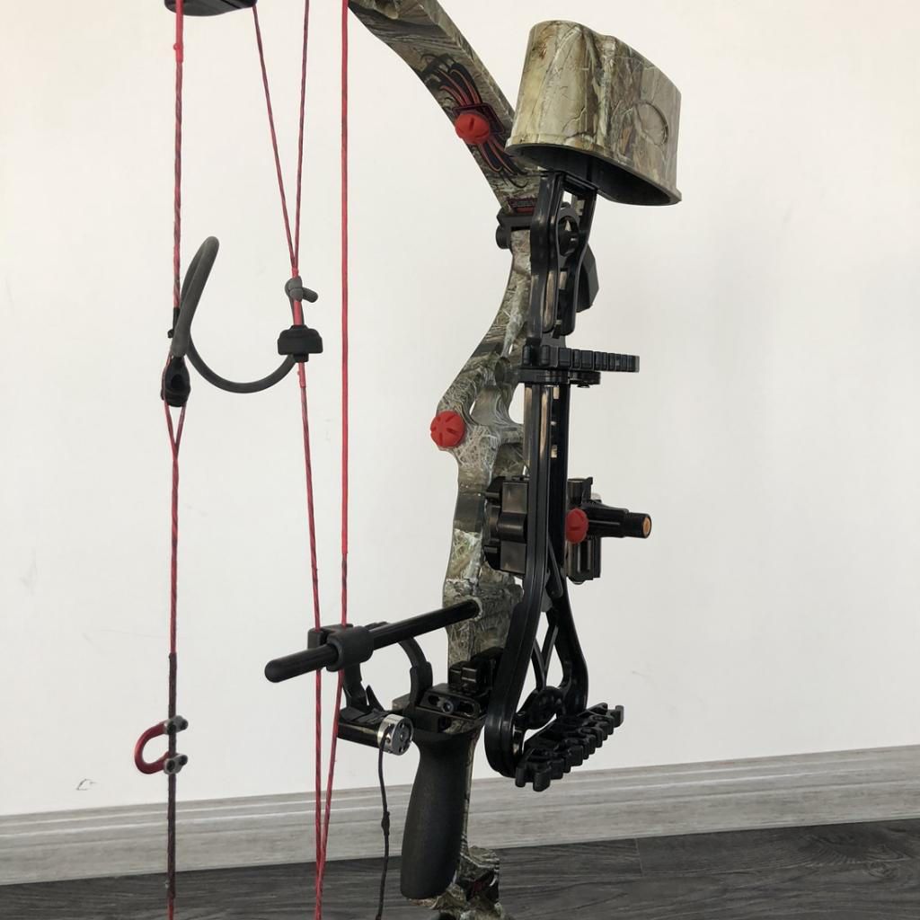 Universal Silent Bow Hunting 6-Arrow Quiver Quick Release Archery