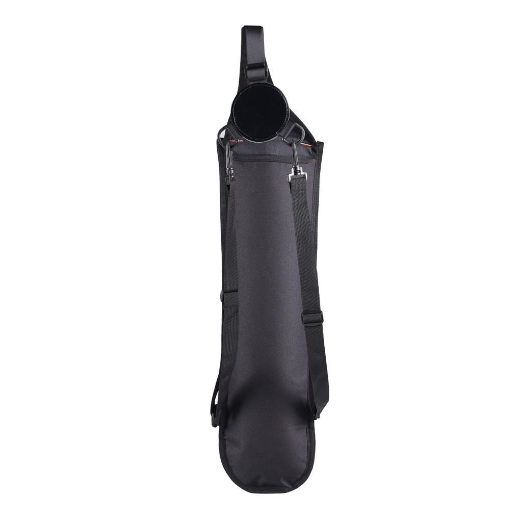 Black Archery Hunting Bow Arrow Back Quiver Holder Belt Bag, Black