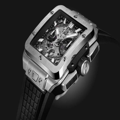 New Chronograph Quality Men Black Wristwatch