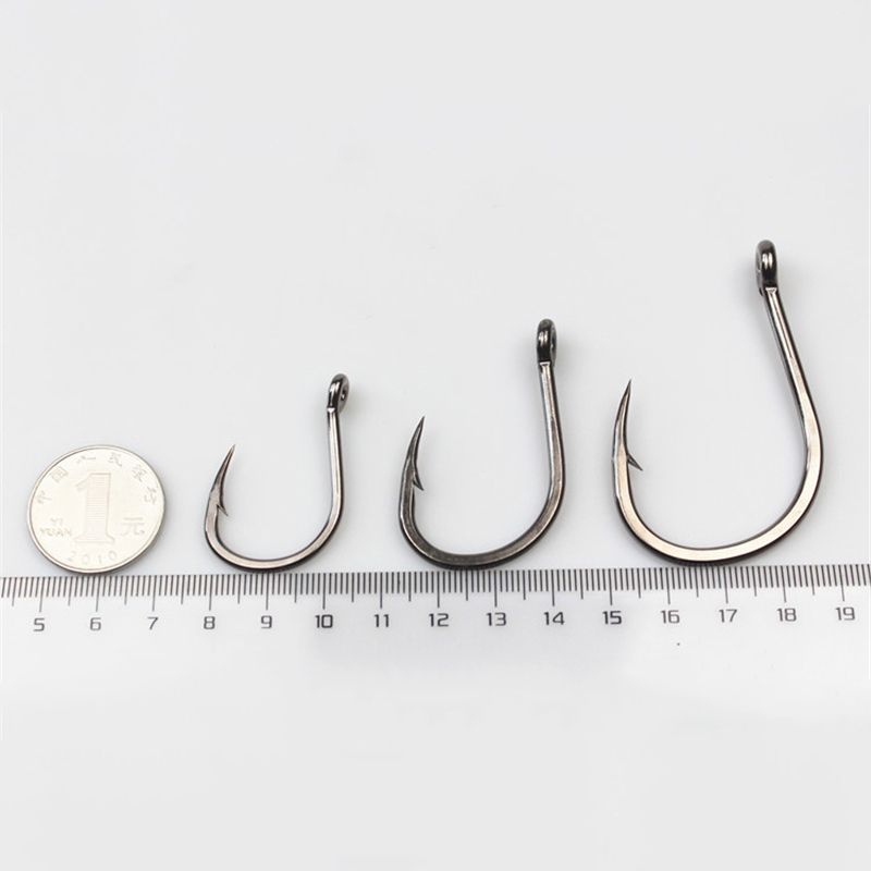 40pcs/lot Iron Plate Hooks Deep Sea Fishhook Ship Fishing A