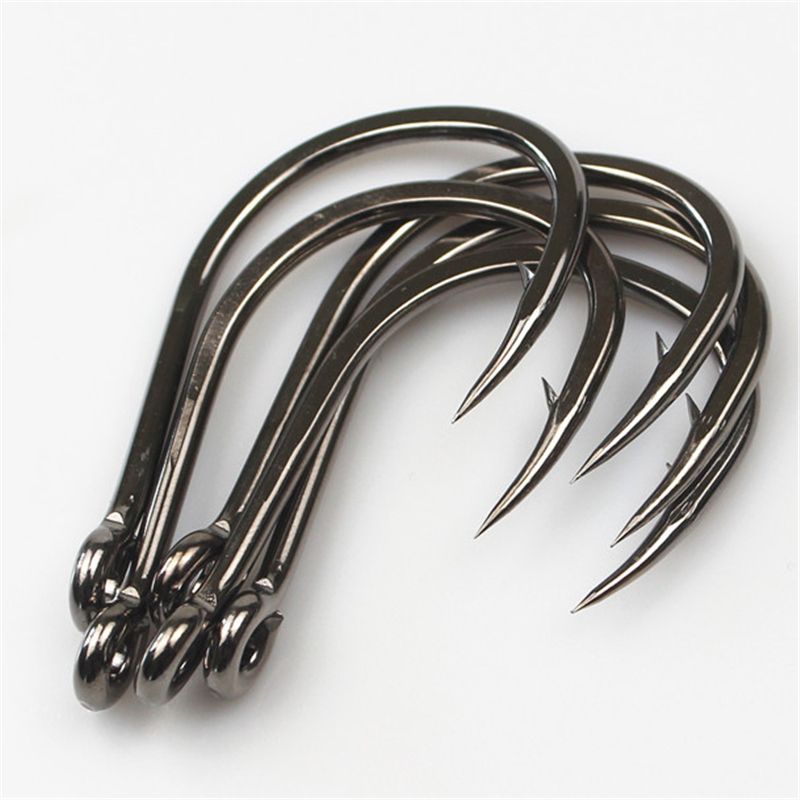40pcs/lot Iron Plate Hooks Deep Sea Fishhook Ship Fishing A