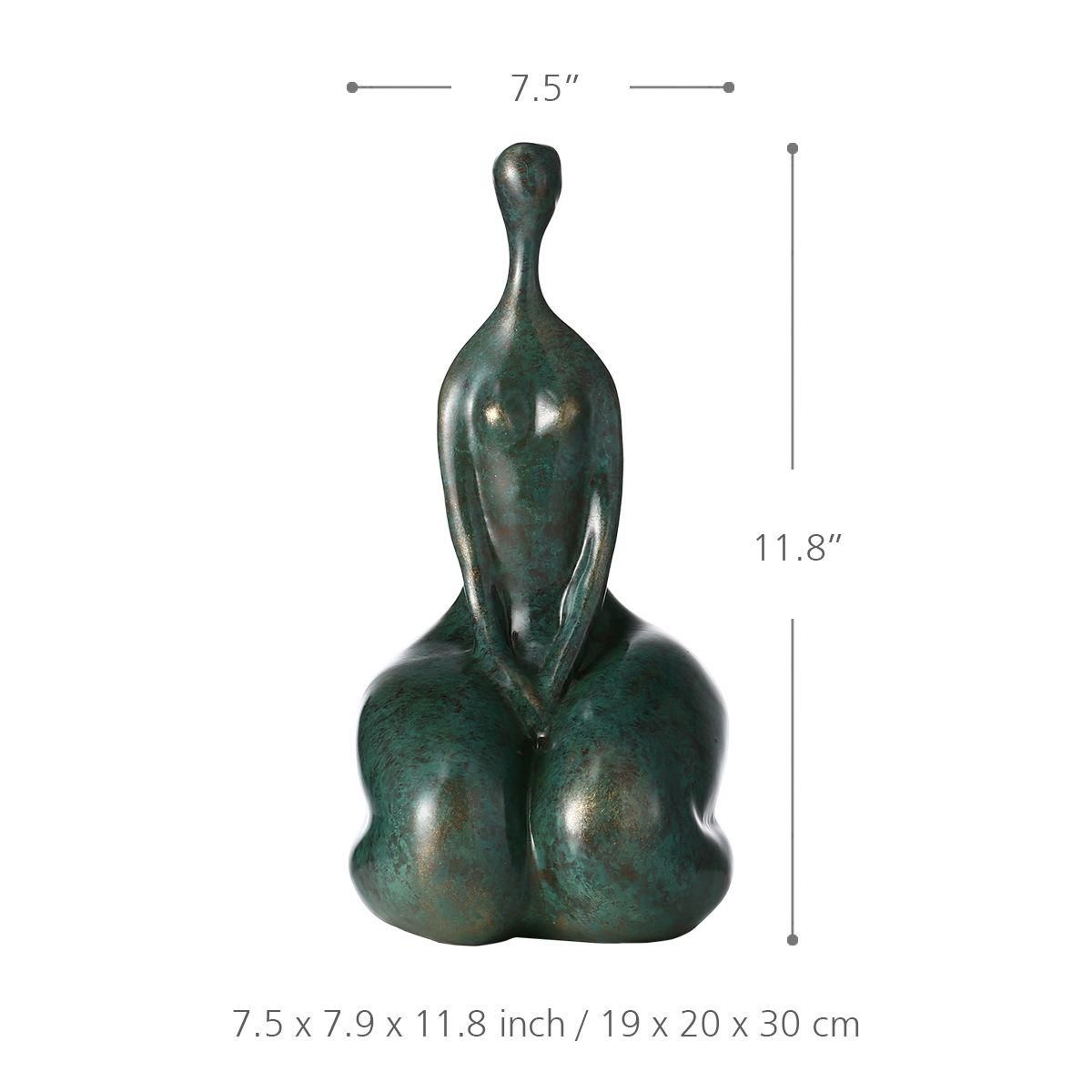 Kneel Tomfeel Resin Sculpture Home Decoration  Design