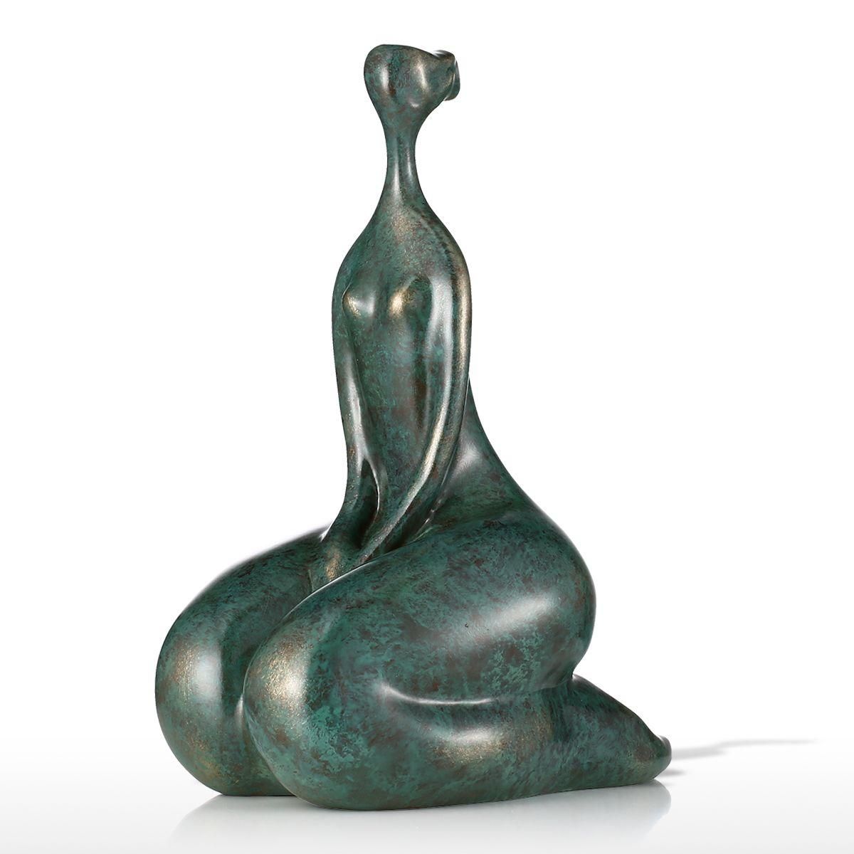 Kneel Tomfeel Resin Sculpture Home Decoration  Design