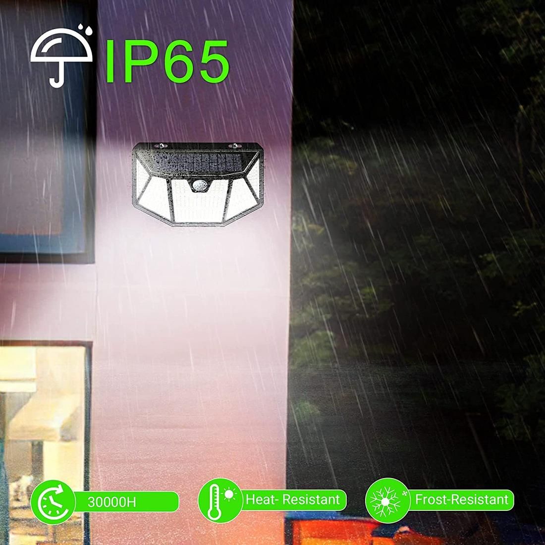 Solar Outdoor Lights 310 LEDSolar Motion Lights,270 Degree W