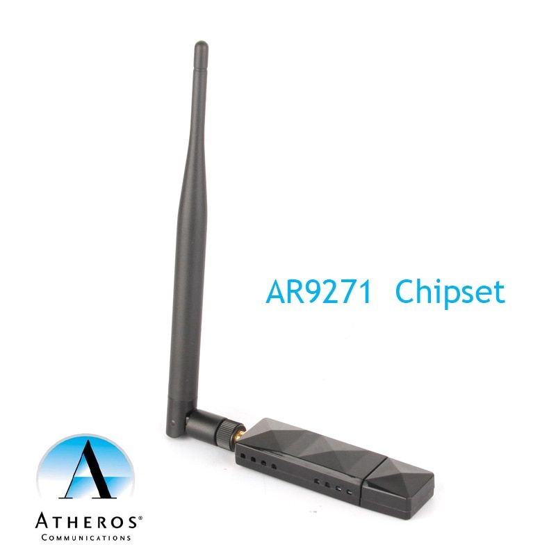 Atheros AR9271 802.11n 150Mbps Wireless USB WiFi Adapter 5dBi For Linux/Windows XP/7/8/10/Roland Piano With 2DB