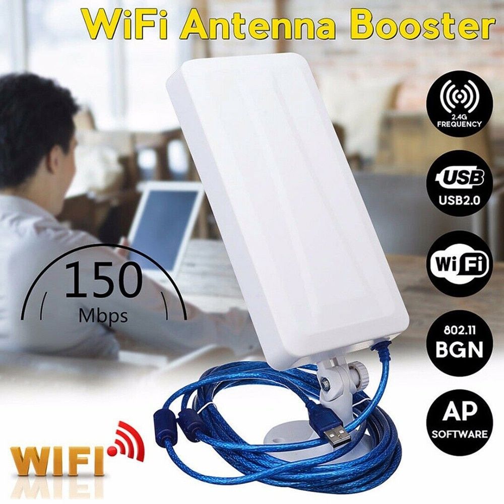 Long Range WiFi Extender Wireless Outdoor Repeater WLAN For Booster5m