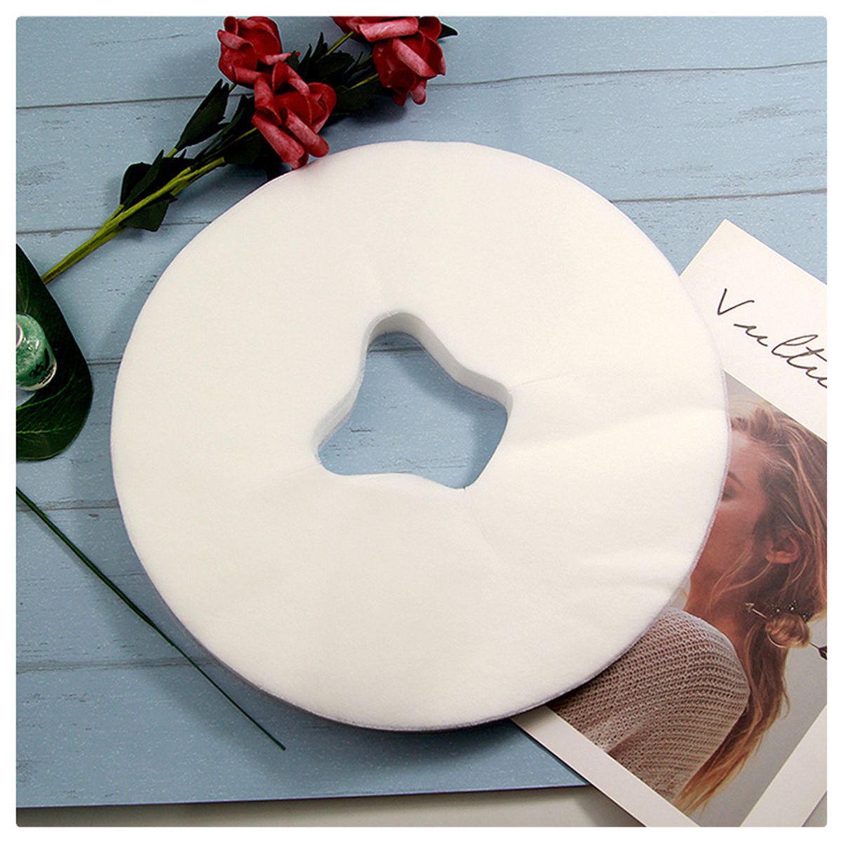 Beauty Salon Face Pad Bed Table Face Hole Cover Spa Massage