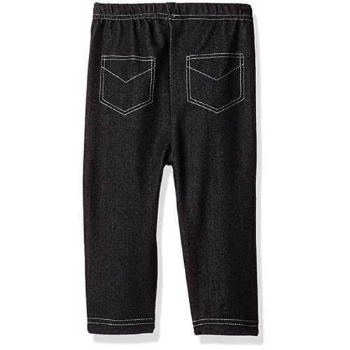 Baby Boys' 2 Piece Long Sleeve Top With Knit Denim Pant, Wild One Blue,