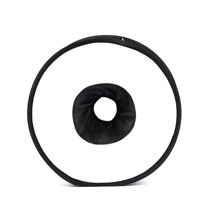 45cm Portable Foldable Camera Flash Diffuser Soft Box-Black