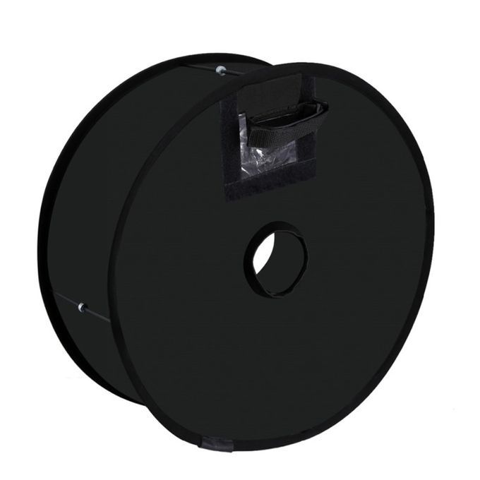 45cm Portable Foldable Camera Flash Diffuser Soft Box-Black