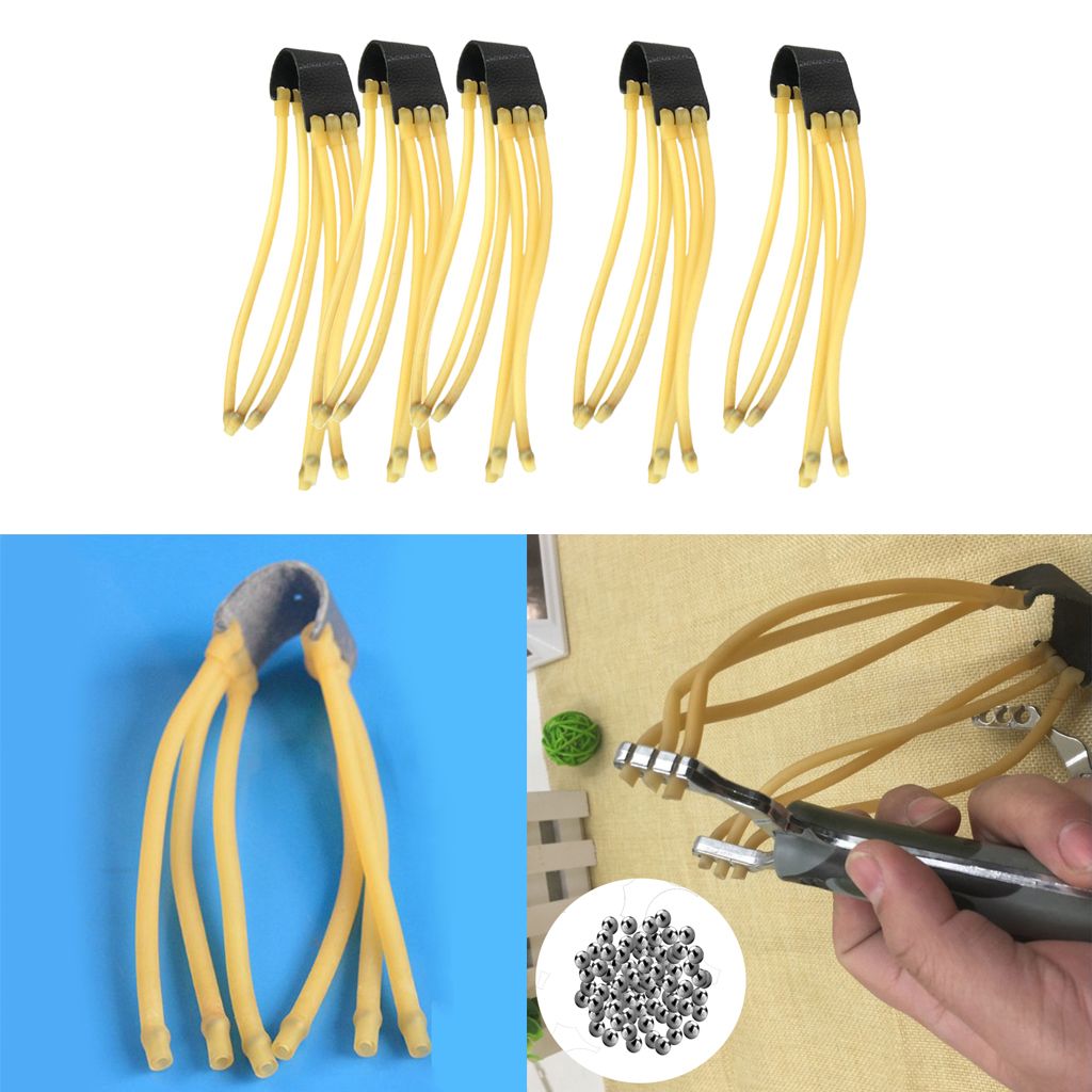 5pcs   Rubber Band Group   Catapult Band Outdoor Games