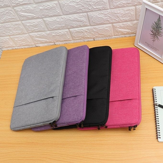MT For  Book Air Pro11/12/13/15 Inch   Case Laptop Sleeves Pocket Compatible-Rose Red