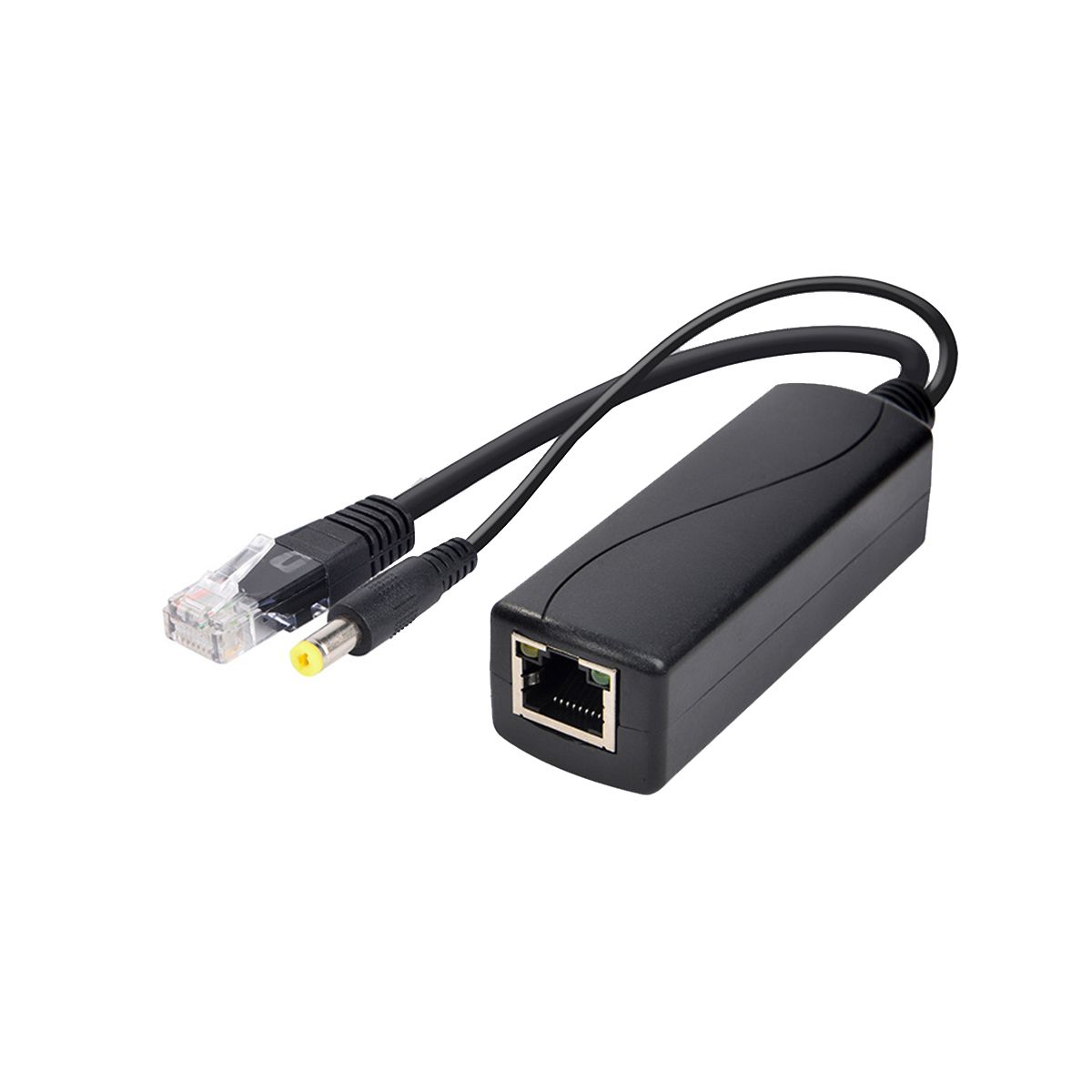 100M PoE Splitter 12V 1A IEEE 802.3Af 1.5KV Isolation