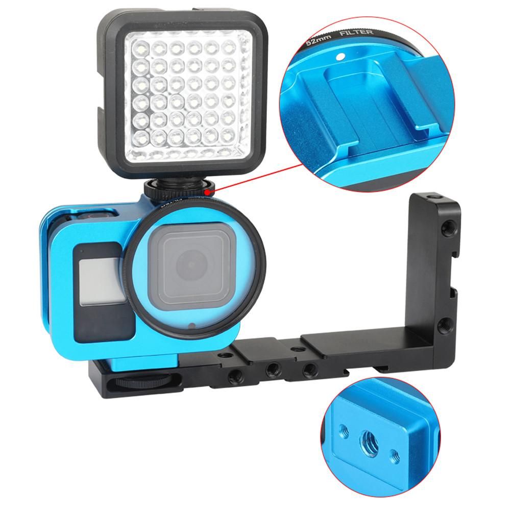 For 8 Aluminum Frame Metal Dog Cage Protective Case Cover VLOG Shooting Kit Sports Camera Accessories