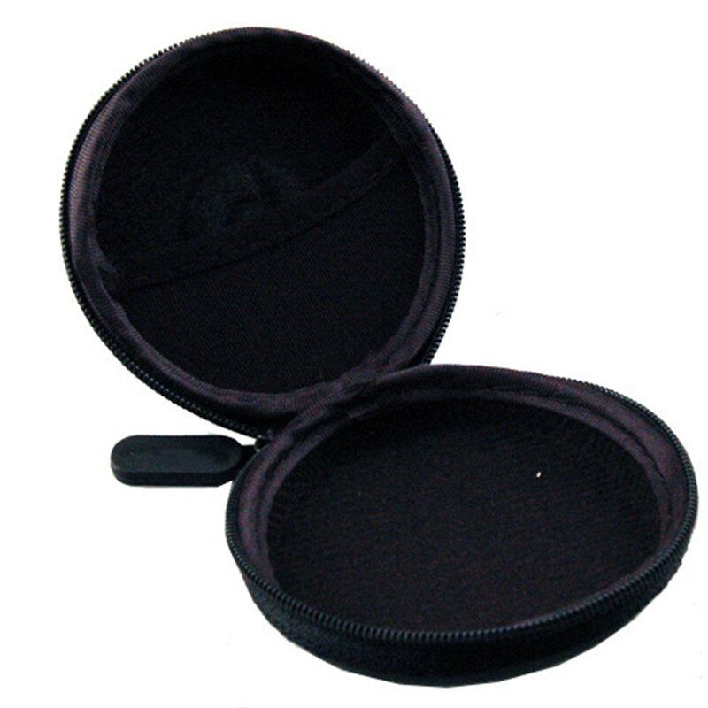 Pocket Zipper Hard Case Storage Bag For Earphone Headphone SD TF Card