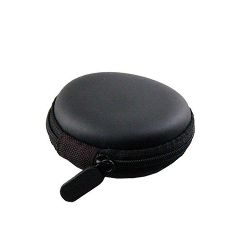 Pocket Zipper Hard Case Storage Bag For Earphone Headphone SD TF Card