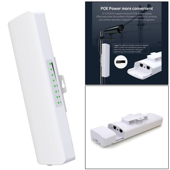 5.8G CF-E312A Antenna 300Mbps Wireless Bridge Outdoor Wifi CPE Adapter