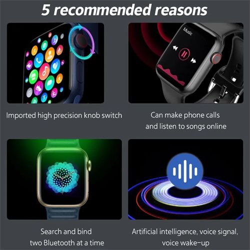 Smart Watch Answer Call Sport Fitness Tracker Custom Dial