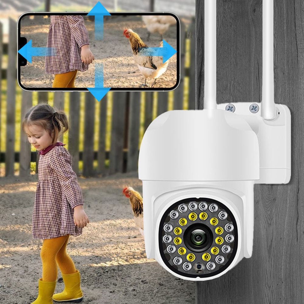 1080P Smart WiFi Camera System Waterproof Wireless Monitor