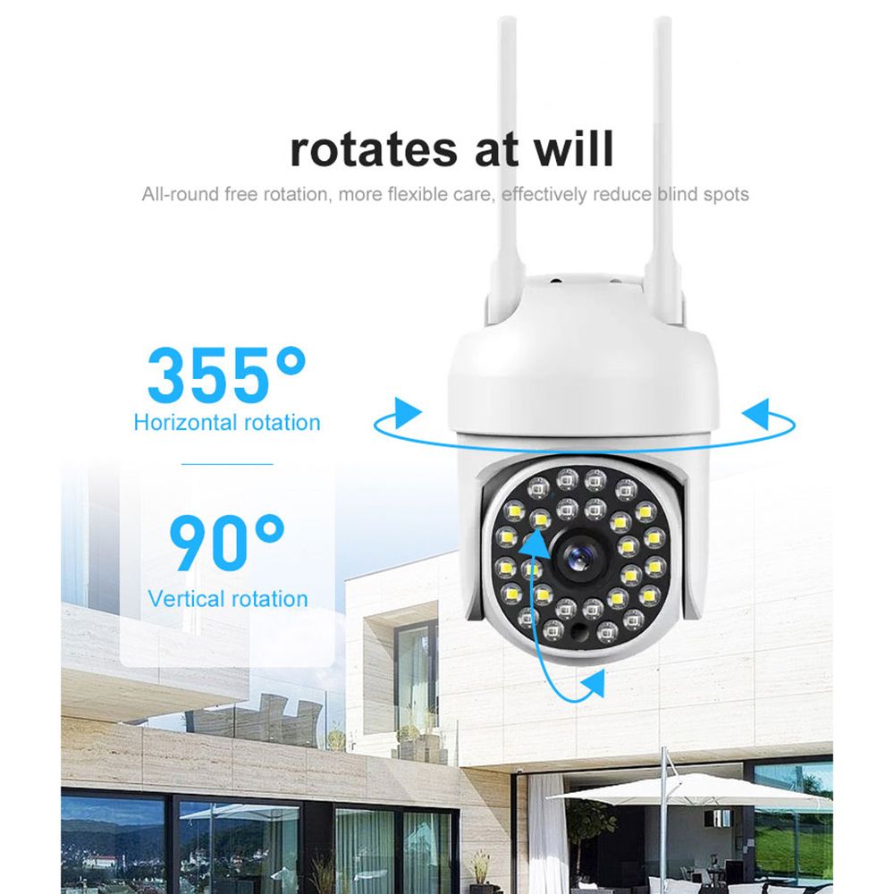 1080P Smart WiFi Camera System Waterproof Wireless Monitor
