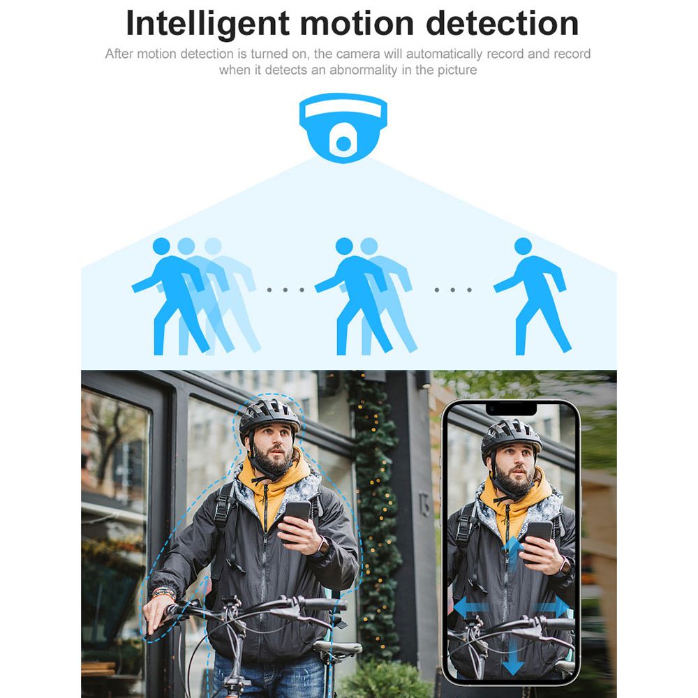 1080P Smart WiFi Camera System Waterproof Wireless Monitor