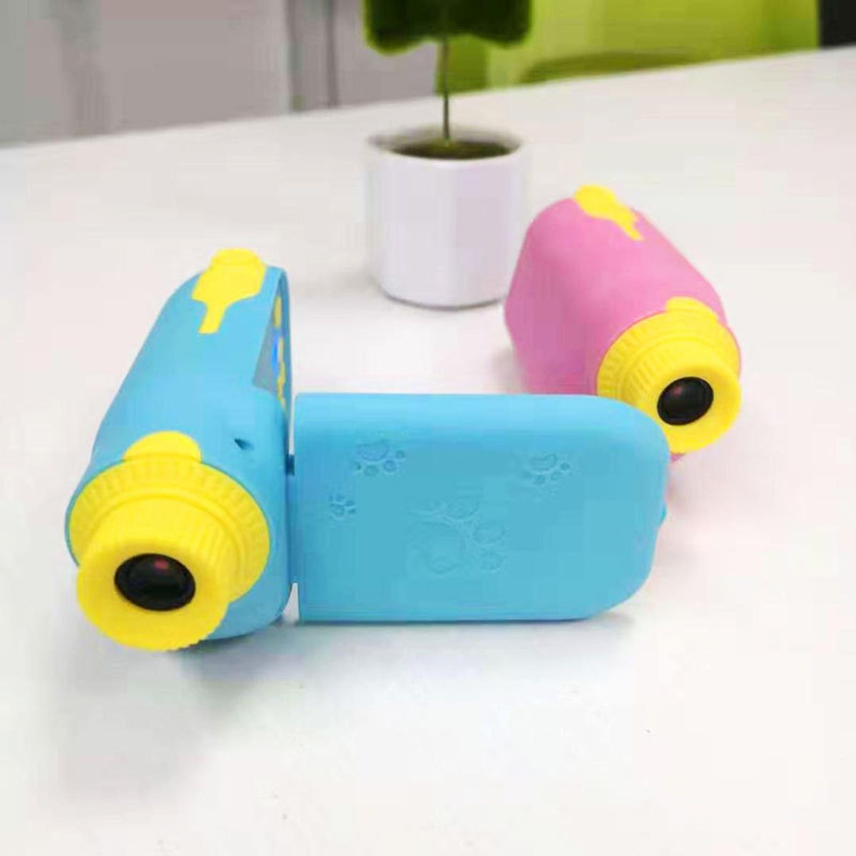 Kids Camera Gift Rechargeable For Kids Girls Boys 3 - 8 Years Old Blue