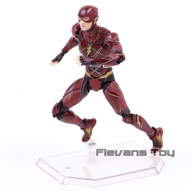 Justic League MAFEX 058 The Flash Action Figure Toy Doll