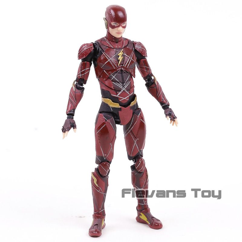 Justic League MAFEX 058 The Flash Action Figure Toy Doll