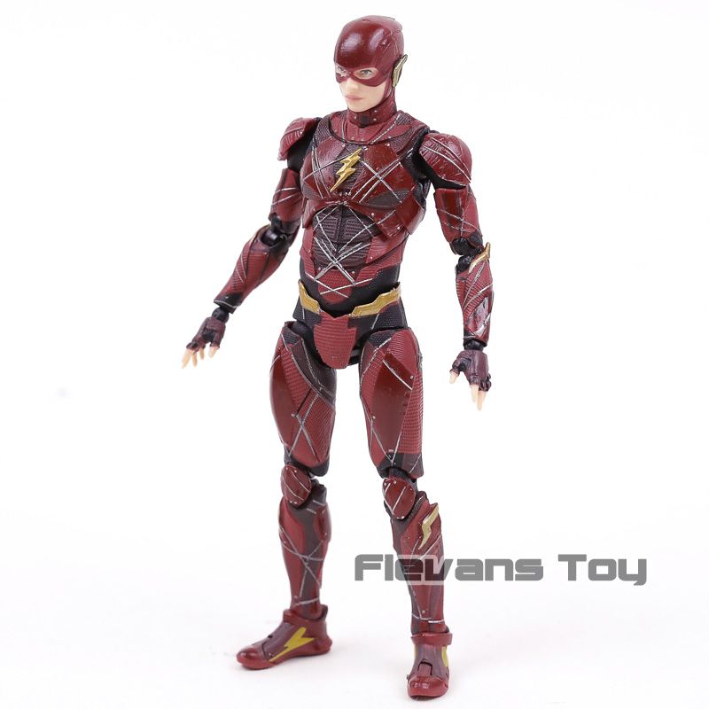 Justic League MAFEX 058 The Flash Action Figure Toy Doll