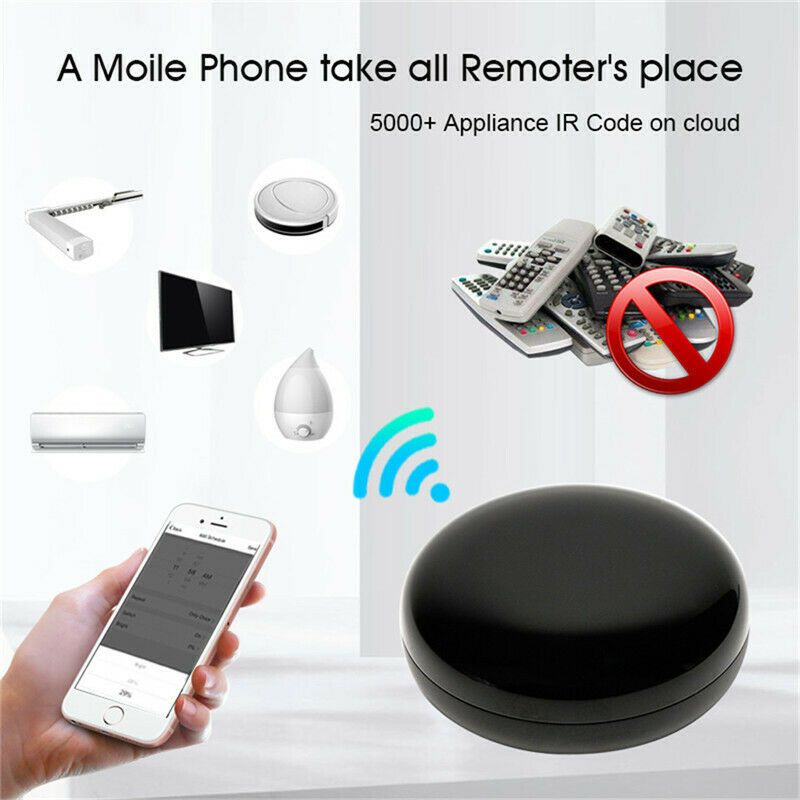 Universal Smart Wifi IR Remote Controller Infrared Home Control Adapter Support Alexa Google Assistant Voice Smart Home Devices