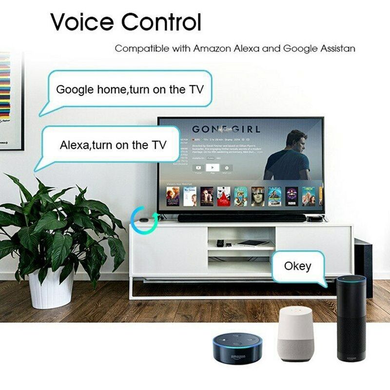 Universal Smart Wifi IR Remote Controller Infrared Home Control Adapter Support Alexa Google Assistant Voice Smart Home Devices