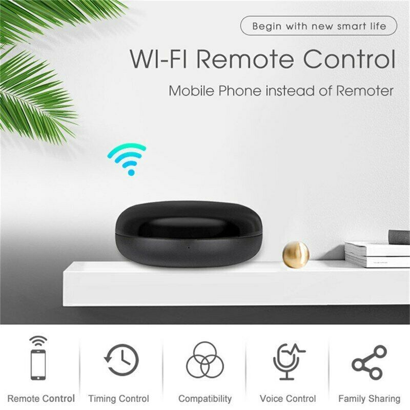Universal Smart Wifi IR Remote Controller Infrared Home Control Adapter Support Alexa Google Assistant Voice Smart Home Devices