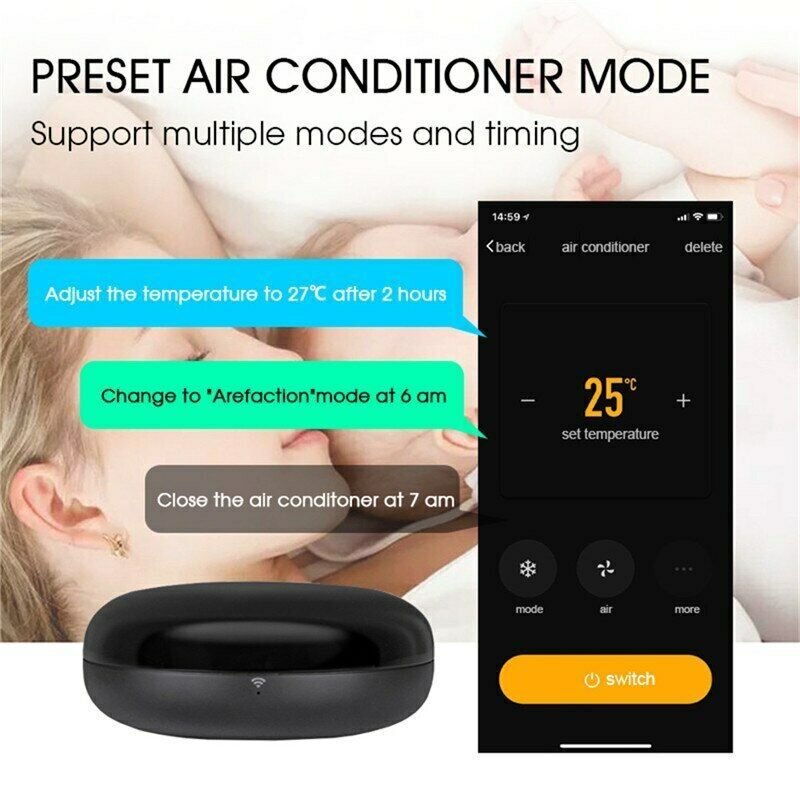 Universal Smart Wifi IR Remote Controller Infrared Home Control Adapter Support Alexa Google Assistant Voice Smart Home Devices