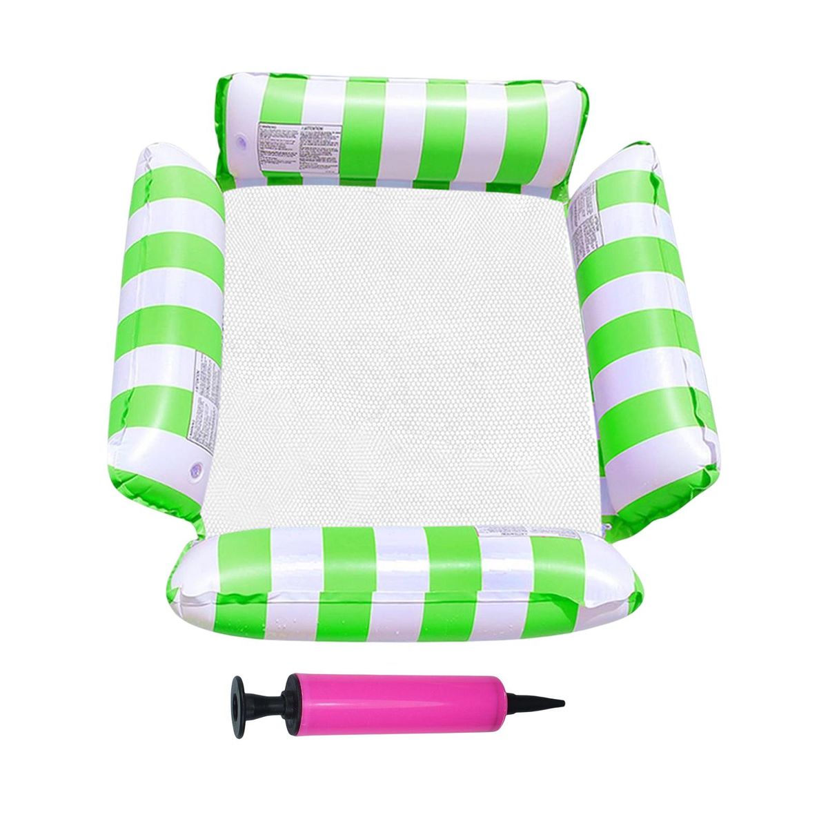 Float Lounge Chair Foldable Water Hammock For Relaxing