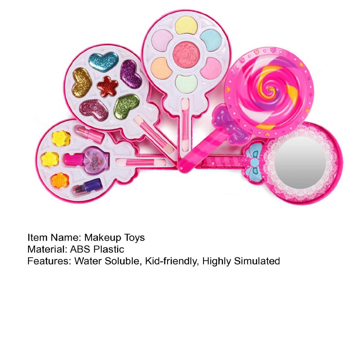 1 Set Children Cosmetics Toys Fashion Kids Cosmetics Make Up Set