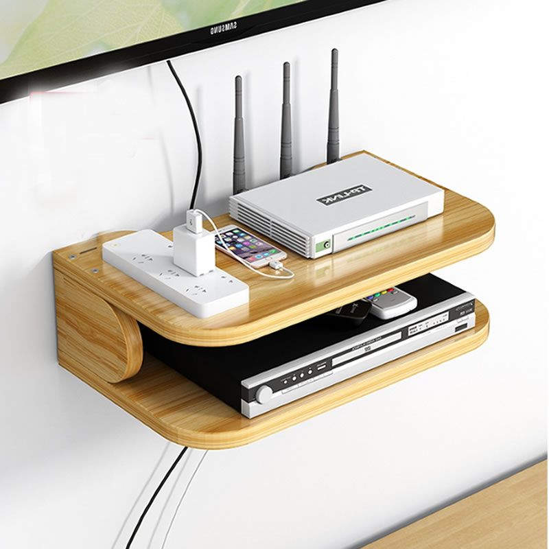 Remote Control Shelf - DSTV, DVD Floating Wall Shelf -  TV