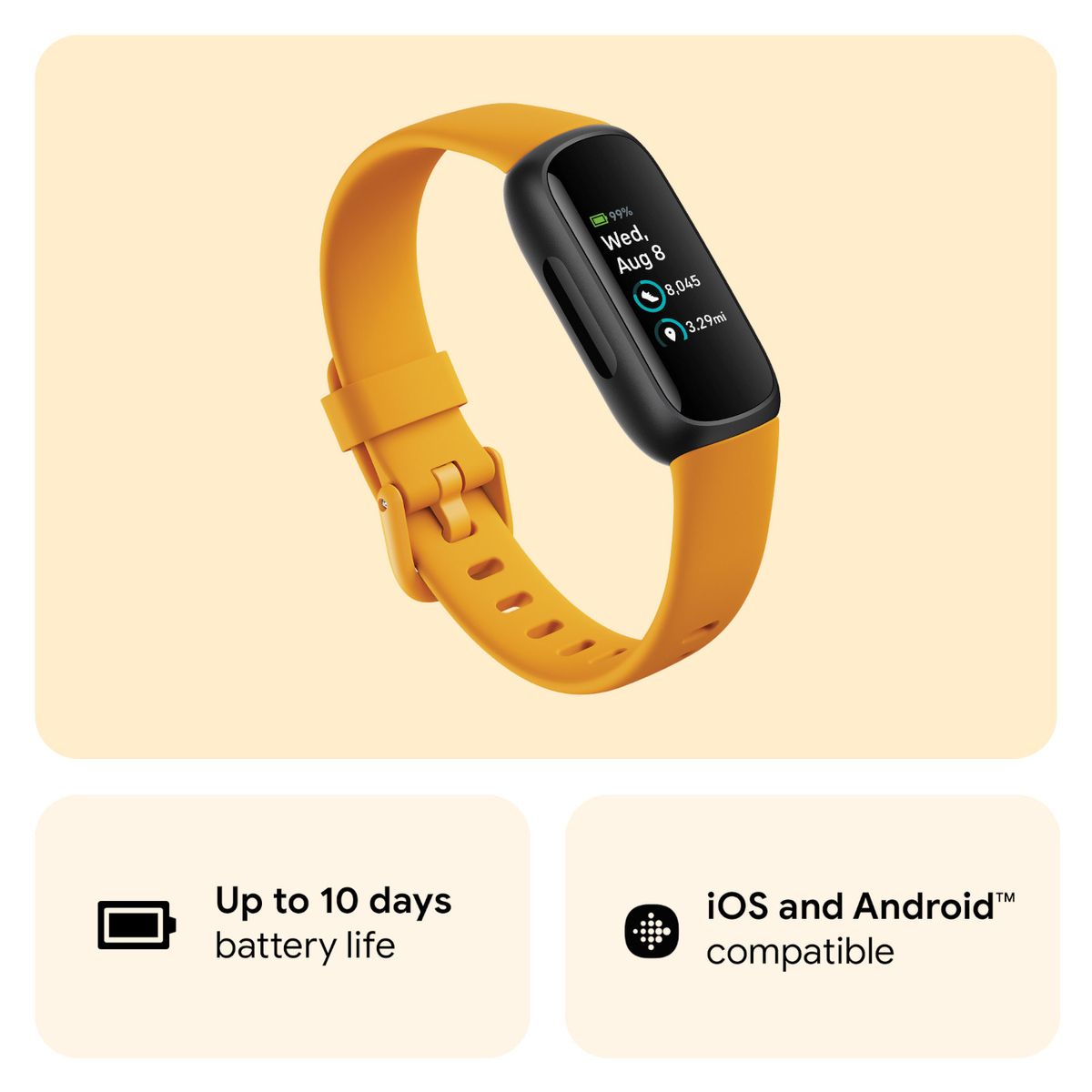Inspire 3 - Morning Glow Fitness Tracker