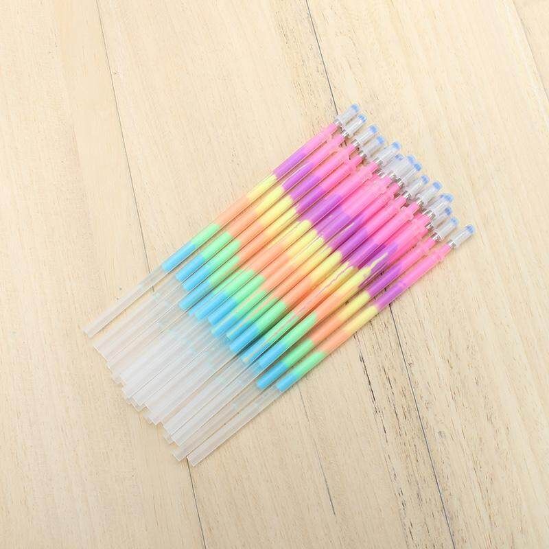 20Pcs / Multi Refill Highlighters Pen Ball Point Pen Students Graffiti Fluorescent Refill