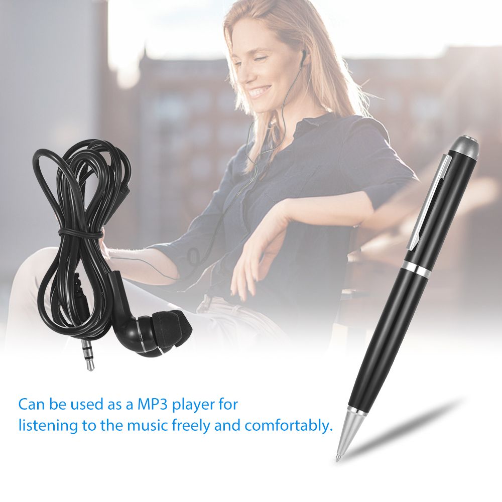 16GB Digital Voice Recorder Pen Sound Audio Dictaphone