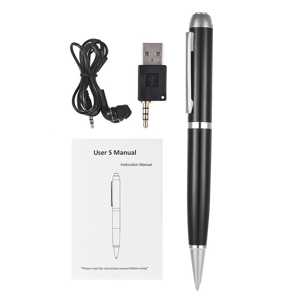 16GB Digital Voice Recorder Pen Sound Audio Dictaphone